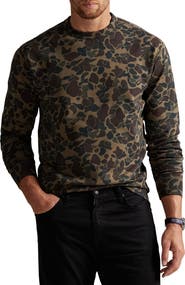 Polo Ralph Lauren Big & Tall Camo Double-Knit Sweatshirt