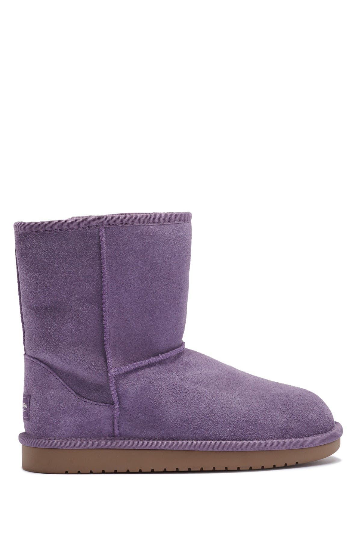 Koolaburra by UGG Faux Fur Lined Suede Short Boot, Alternate, color, MGRP