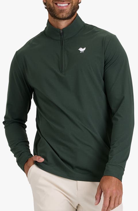 Velocity Performance Quarter Zip Pullover