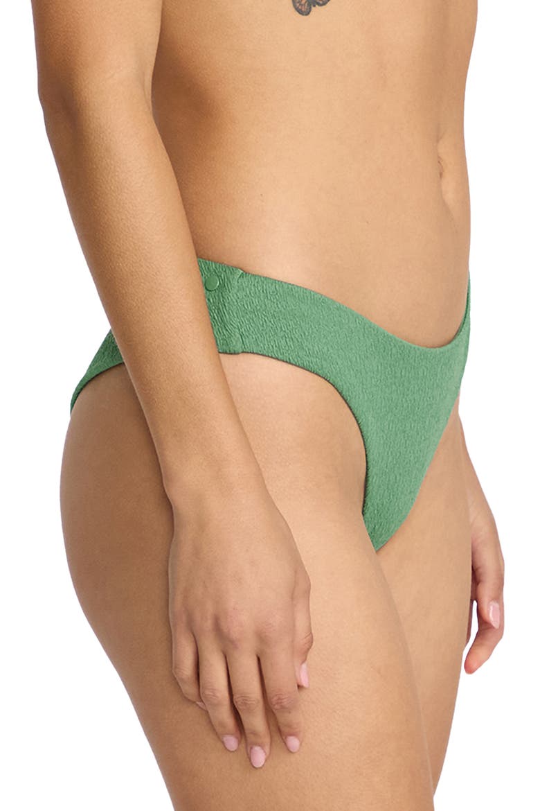 Pucker Up Cheekini Bikini Bottoms, Alternate, color, EVERGREEN