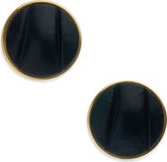 Chloé The Chloé Pleats Leather Clip-On Earrings