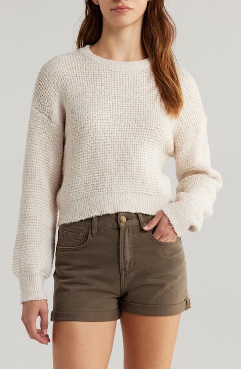 Waffle Stitch Sweater