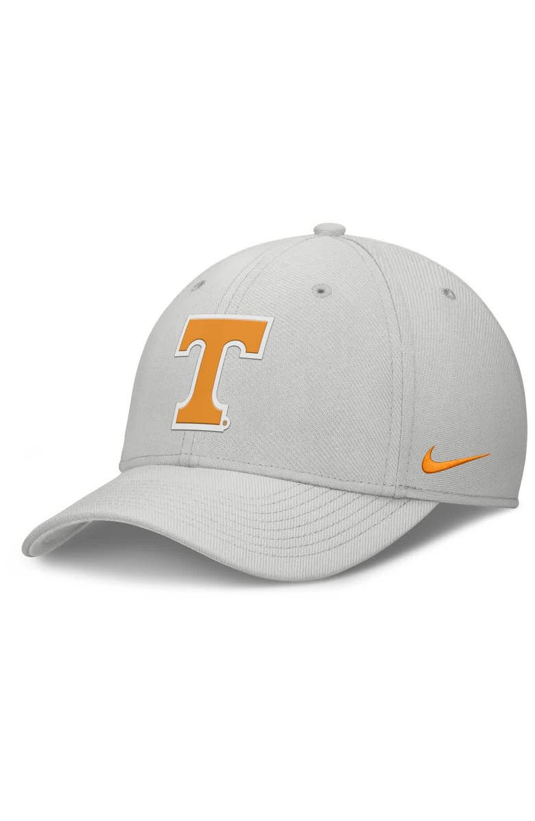 Nike Men's Nike Gray Tennessee Volunteers Rise Practice Performance Adjustable Hat, Alternate, color,