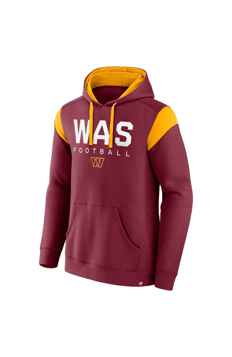 FANATICS Men's Fanatics Branded Burgundy Washington Commanders Call The Shot Pullover Hoodie, Alternate, color, 