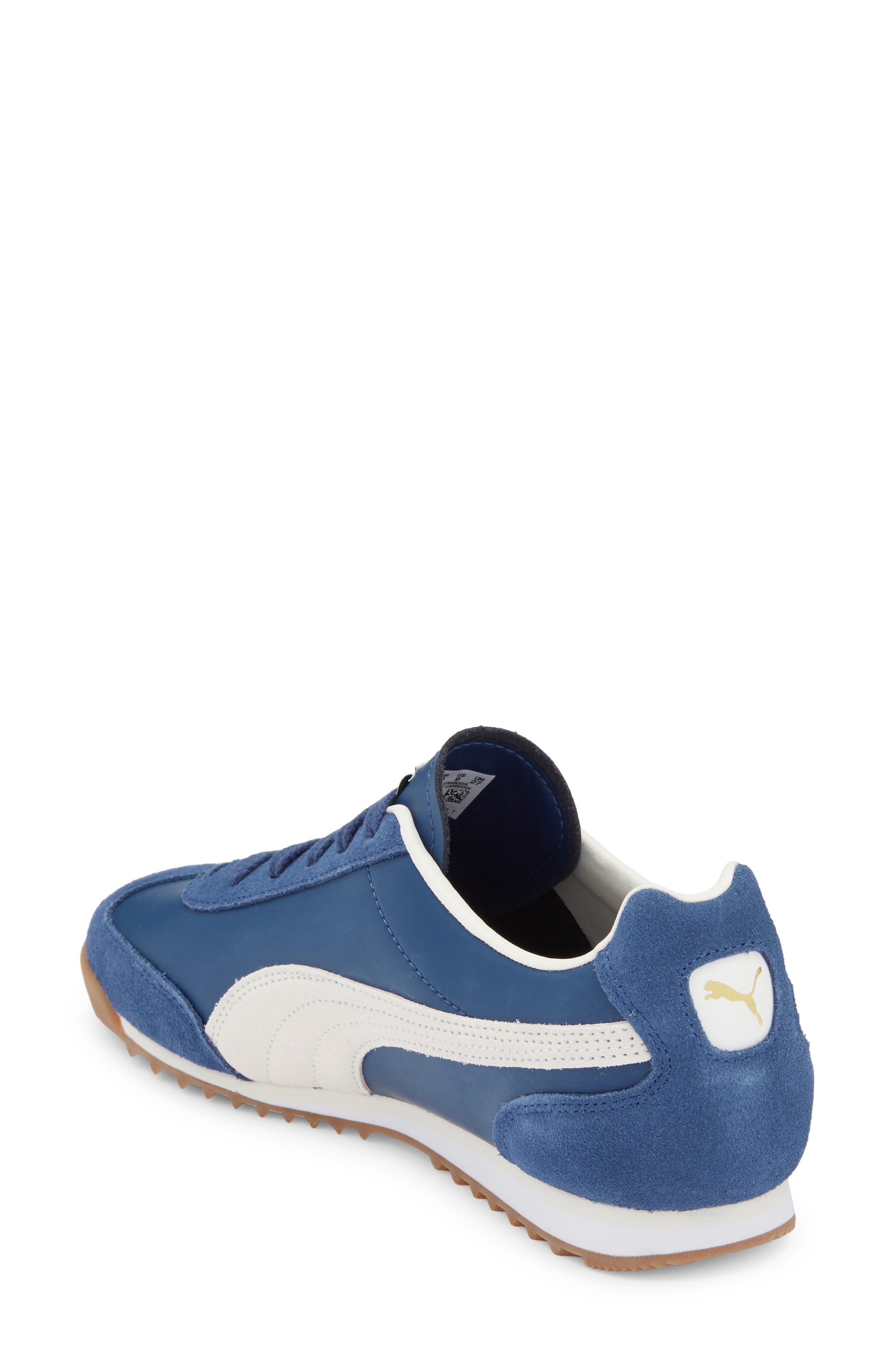 PUMA Arizona Retro Sneaker, Alternate, color, Navy