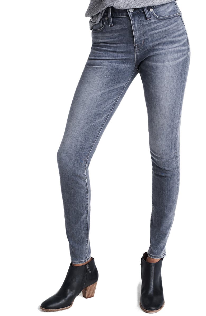 Madewell High Rise Skinny Jeans, Main, color,