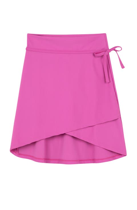 Sea Solids Swim Skirt with Inner Short