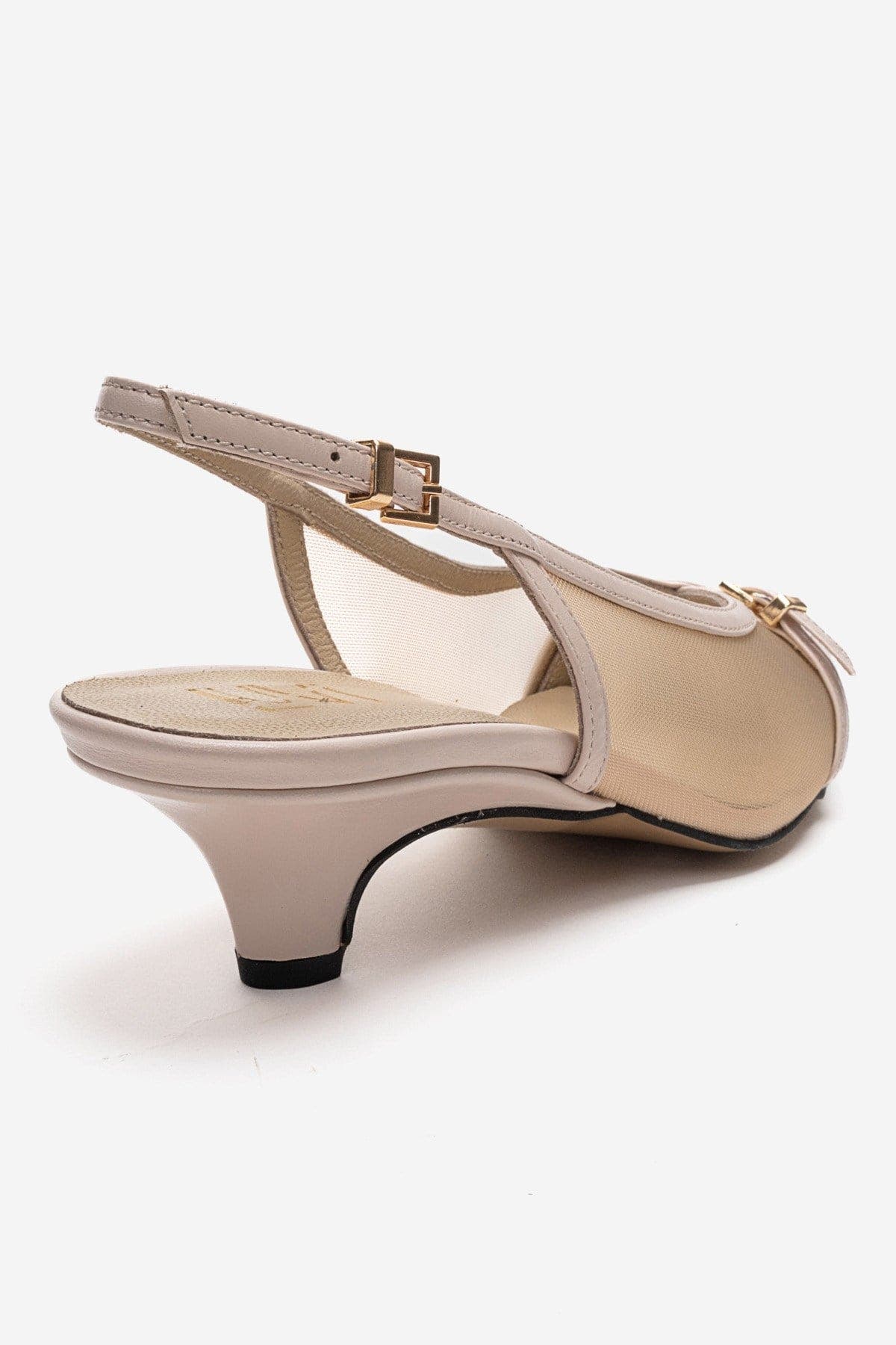 Laviera Mesh Slingback Pump, Alternate, color, Beige