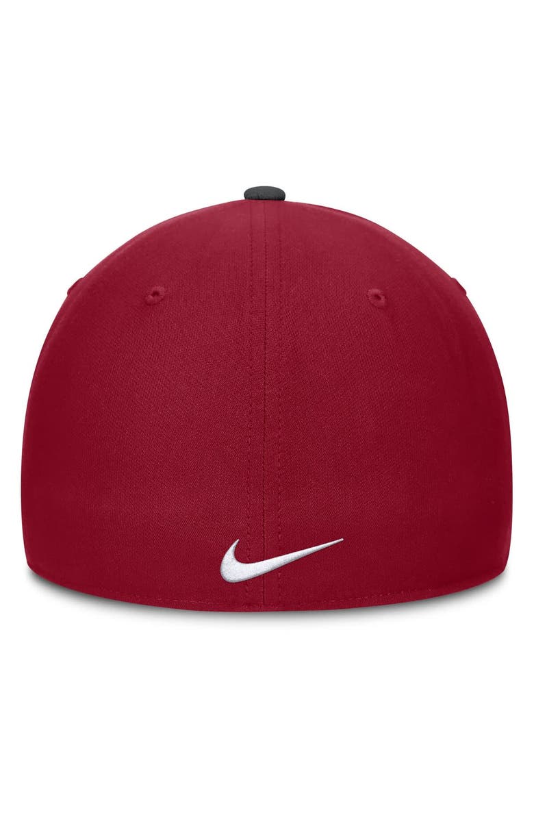 Nike Men's Nike Black/Cardinal Stanford Cardinal 2025 Sideline Rise Local Performance Flex Hat, Alternate, color, Black