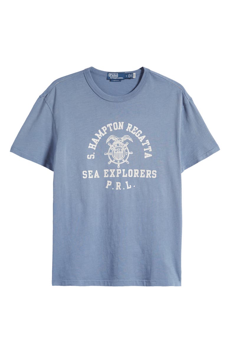 Polo Ralph Lauren Classic Fit Hampton Regatta Cotton Jersey Graphic T-Shirt, Alternate, color,