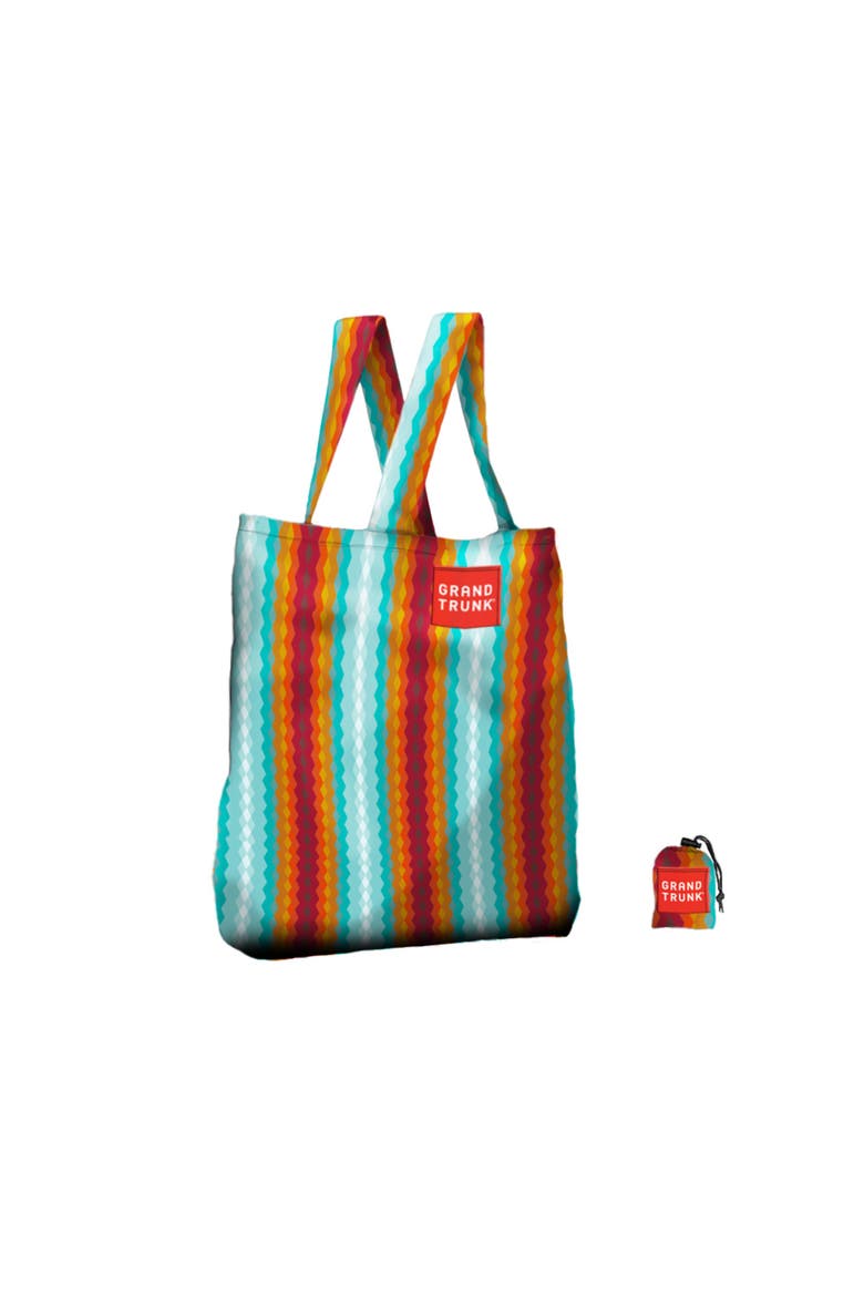 Eco Tote Bag, Main, color, Horizon Print
