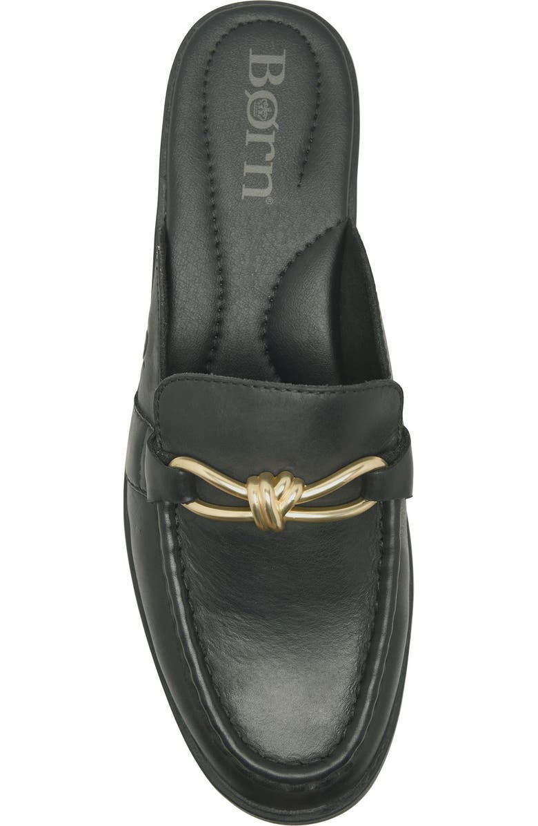 Børn Claire Bit Mule, Alternate, color, Black Leather