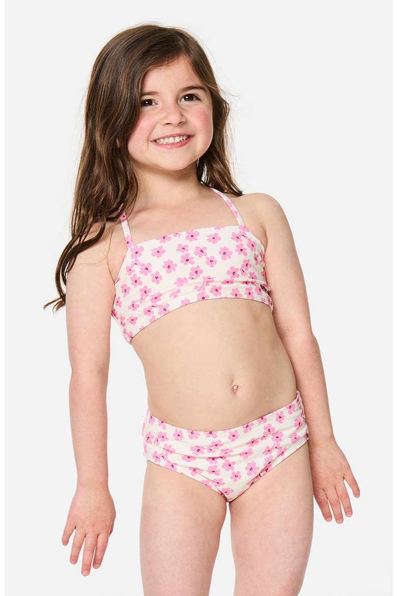 Kids' Party Wave Two-Piece Swimsuit, Main, color, PEACH