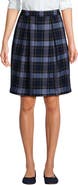 Lands' End School Uniform  Plaid Skort Top of Knee
