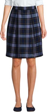 Lands' End School Uniform  Plaid Skort Top of Knee