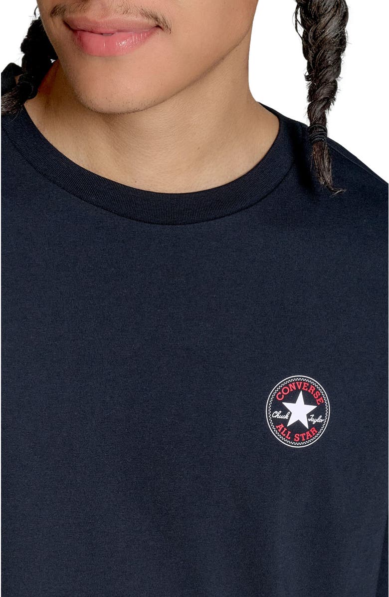 Converse Chuck Taylor All Star Red Patch T-Shirt, Alternate, color, Converse Black