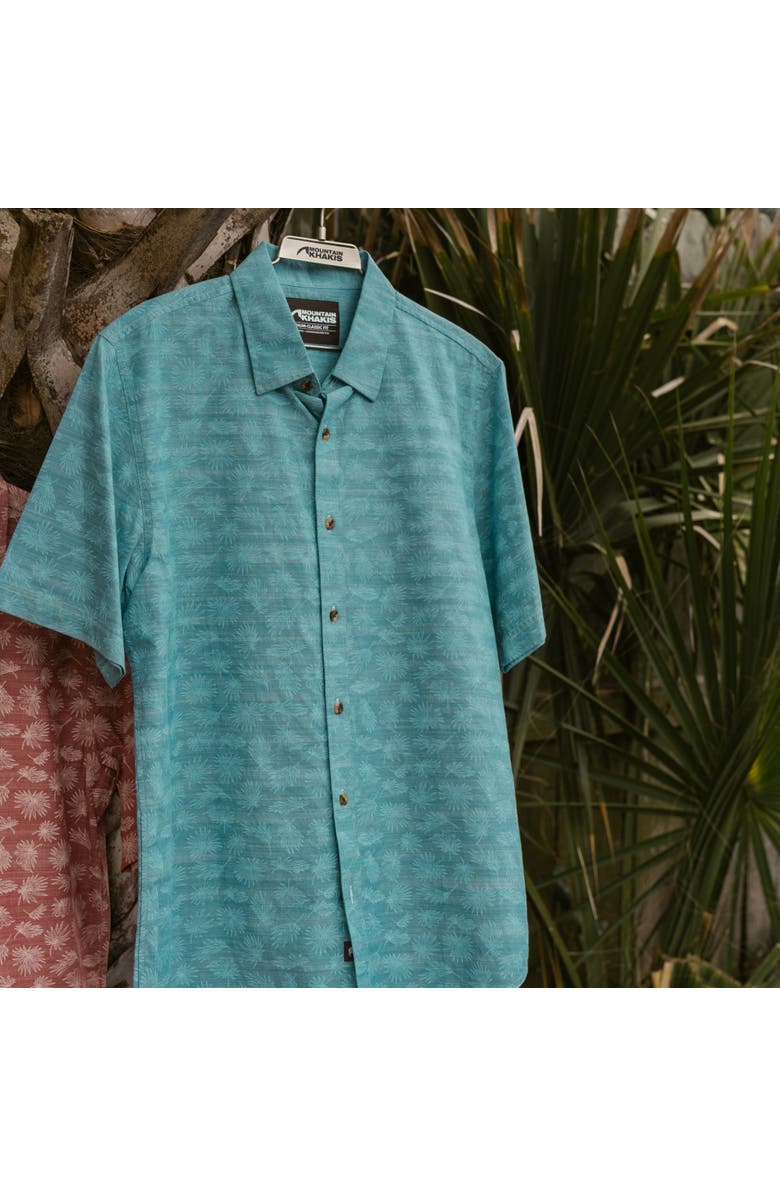 Mountain Khakis Basin Short Sleeve Woven Shirt, Alternate, color, Blue Ridge