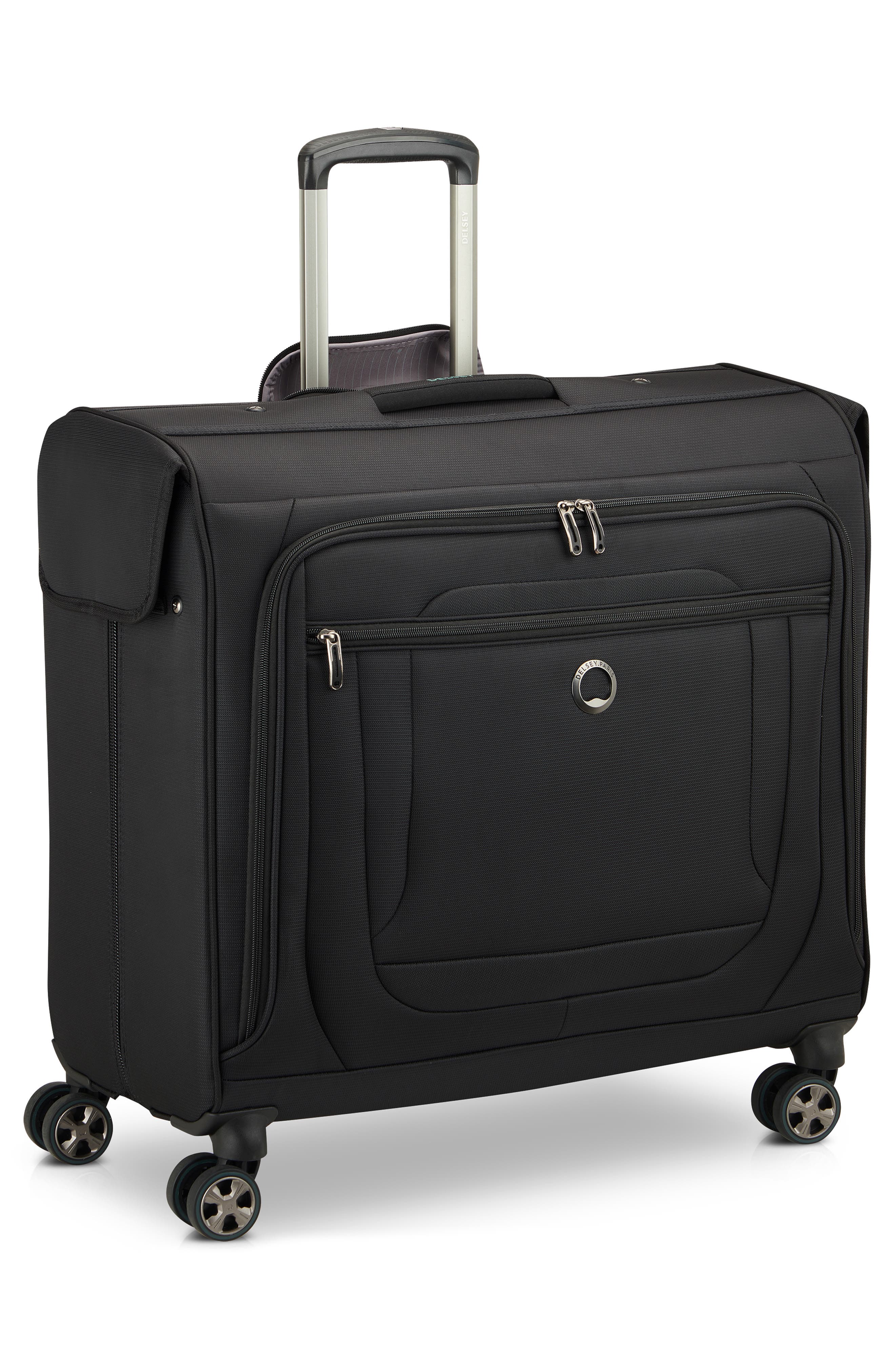 DELSEY Helium DLX Cabin Spinner Carry-On Bag, Alternate, color, Black