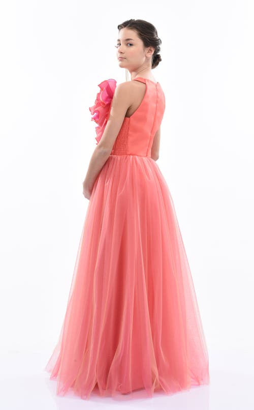 Tulleen Malaga Dress In Red