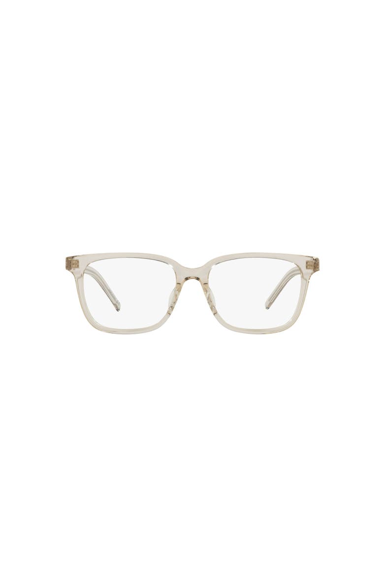 55mm Rectangle optical glasses, Alternate, color, Blue