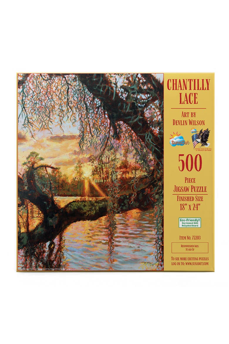 Chantilly Lace 550 piece Jigsaw Puzzle for Adults, Alternate, color, Multicolor