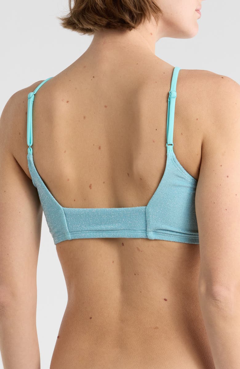 Free People Farrah Bikini Top, Alternate, color, Sky