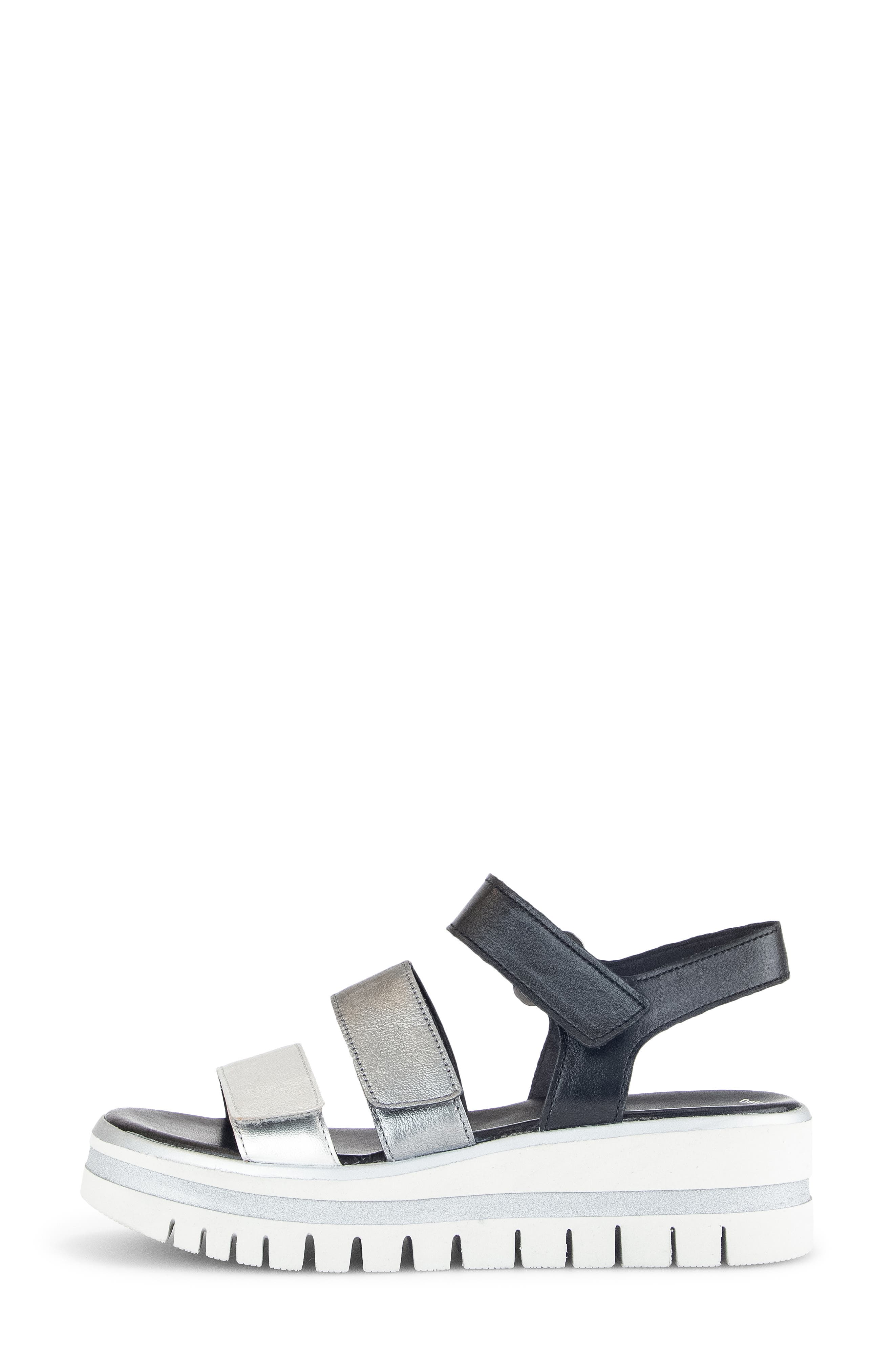 Gabor 84.620 Platform Wedge Sandal, Alternate, color, 