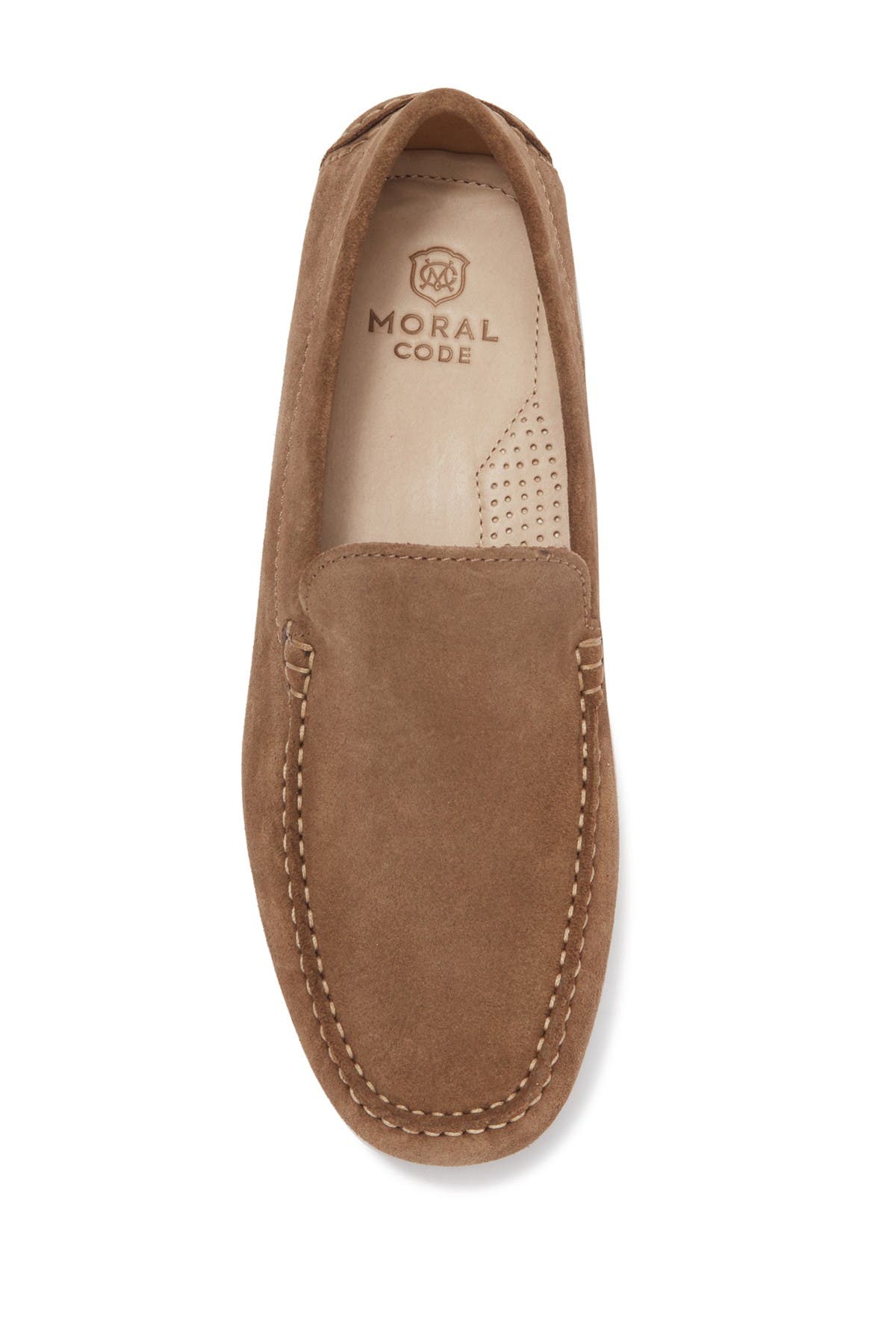 MORAL CODE Saul Suede Driving Loafer, Alternate, color, 