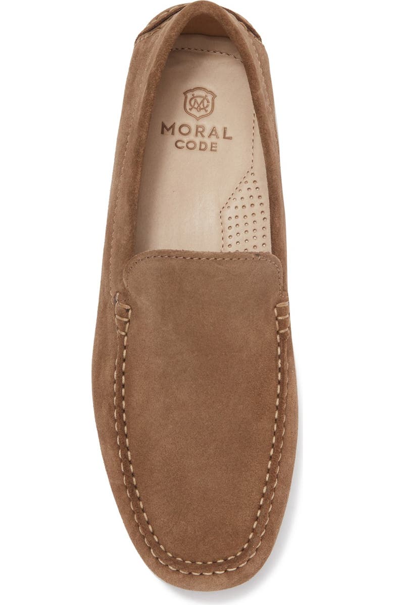 MORAL CODE Saul Suede Driving Loafer, Alternate, color,