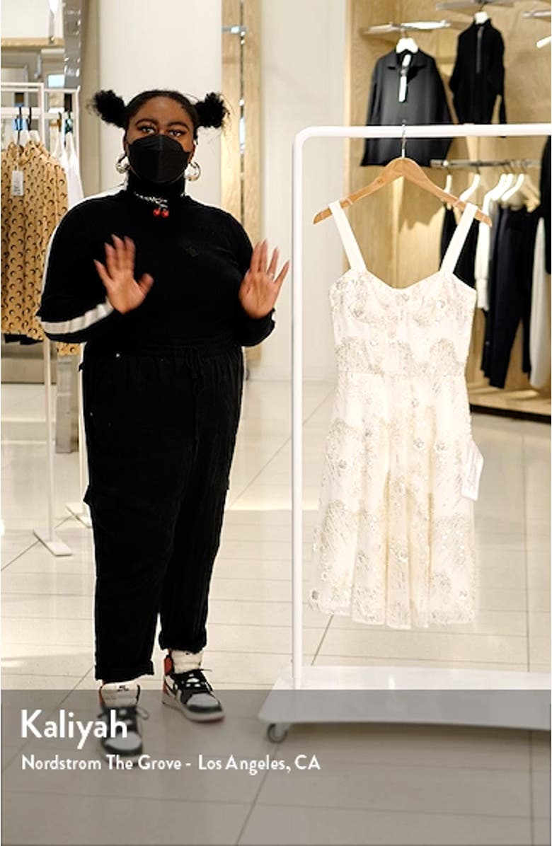 Adelina Sequin Fit & Flare Dress, sales video thumbnail