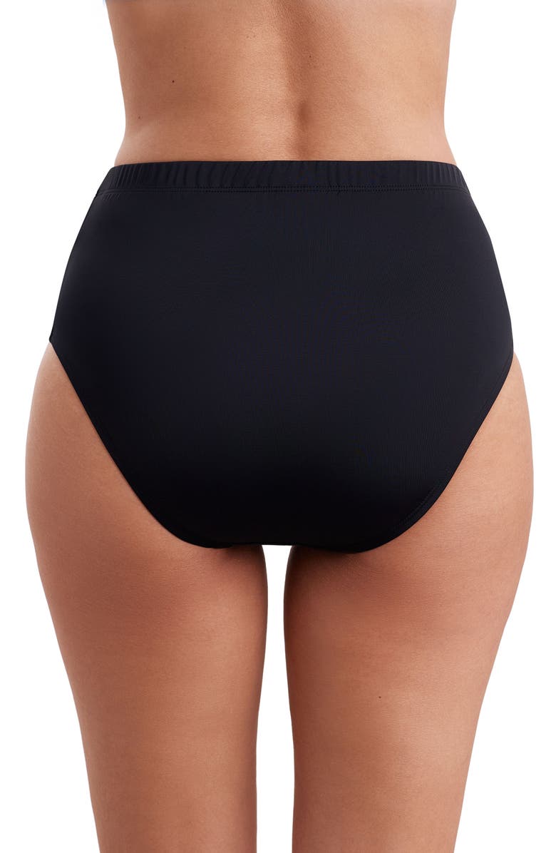 ShapeSolver Basic Brief Swimsuit Bottom, Alternate, color, Black