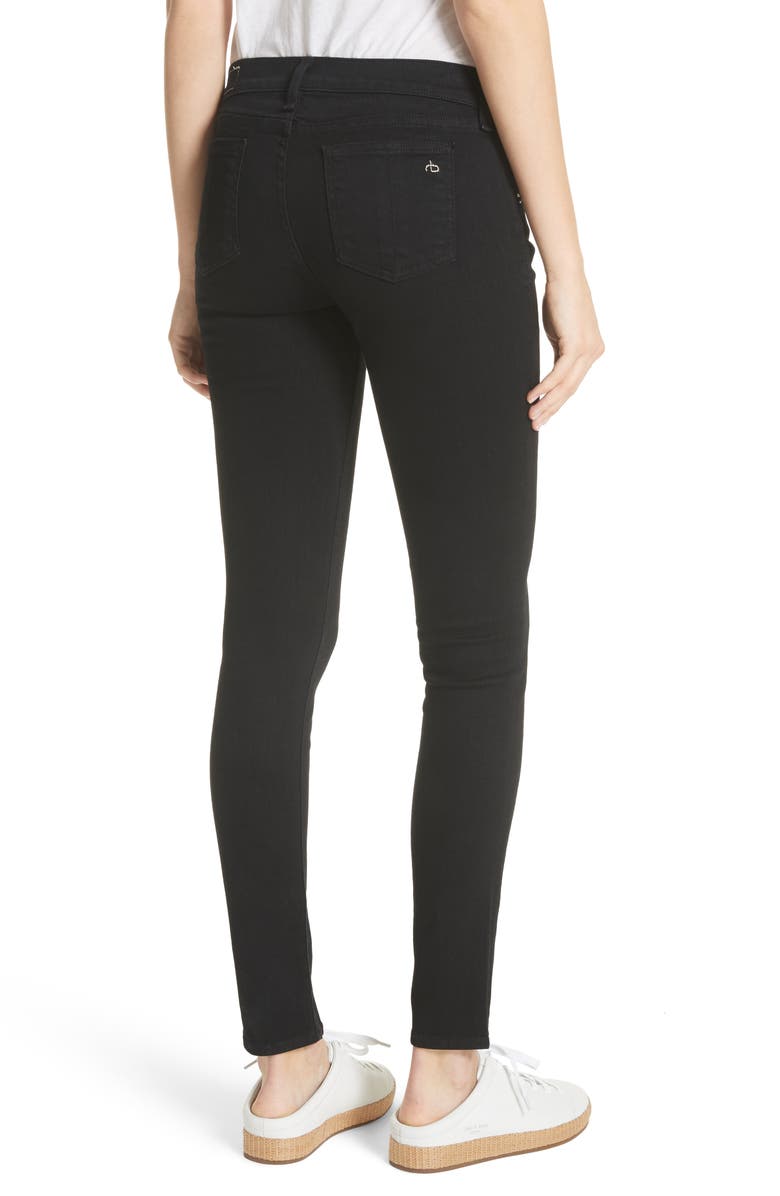 rag & bone /JEAN Stretch Skinny Jeans, Alternate, color, 