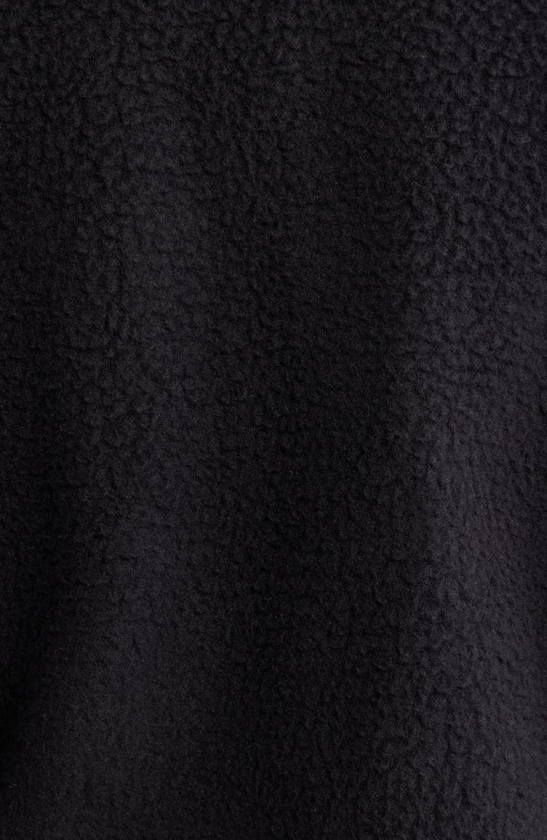 Helly Hansen Imperial High Pile Fleece Half Zip Pullover, Alternate, color, Black