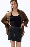 H&M Appliquéd Mini Skirt