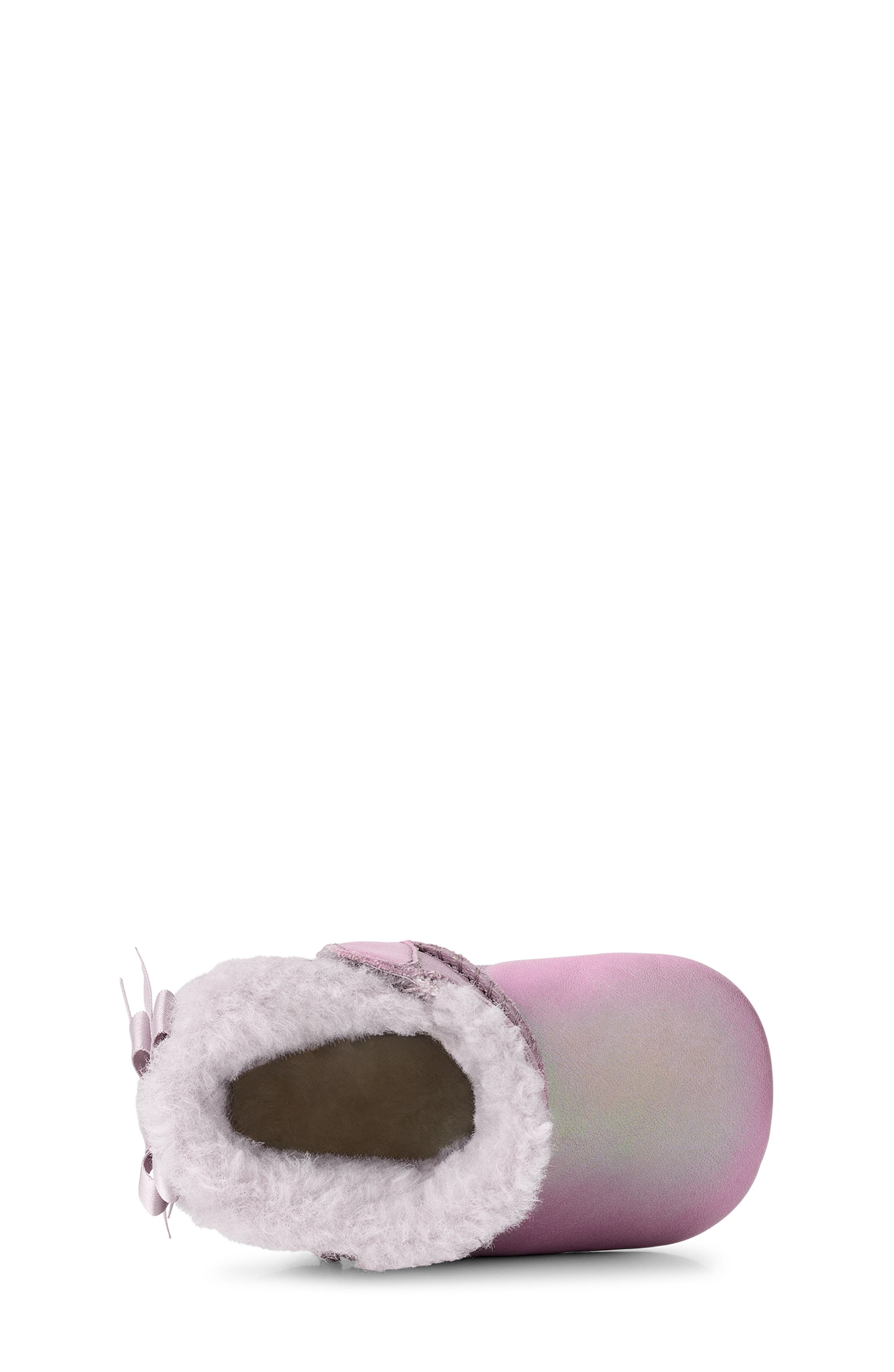 Kids' Baby Bailey Bow Frosted Boot, Alternate, color, LAVENDER SMOKE