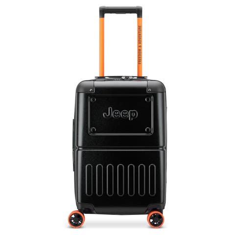 JH002B Carry-On 19 Inch Hardside Expandable Luggage with Spinner Wheels