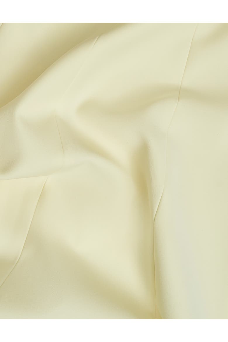Eliana Fit Flare Midi Dress, Alternate, color, Pale Yellow