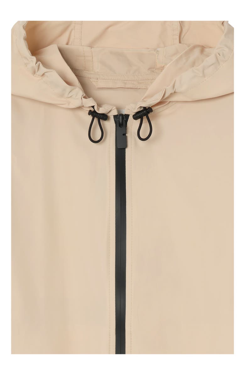 Burberry Nylon Nelson Hooded Jacket, Alternate, color, Pale Stone