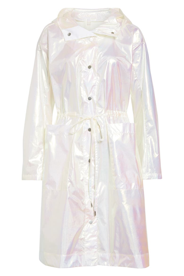 Iridescent Hooded Parka, Alternate, color, IRIDESCENT