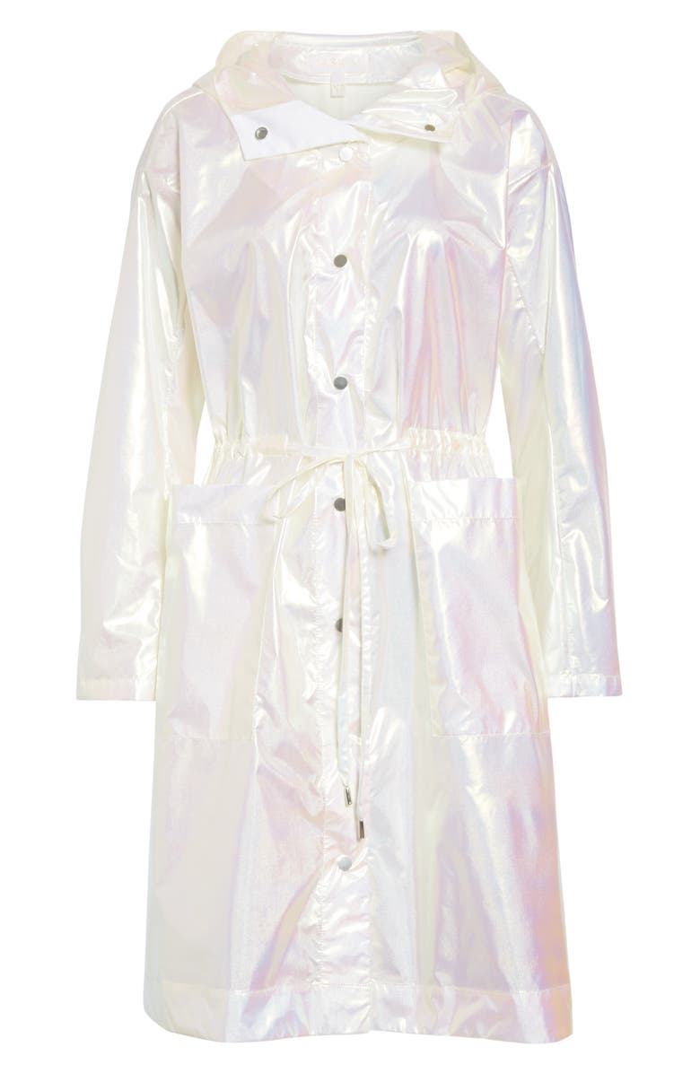 Paskal Iridescent Hooded Parka, Alternate, color, 