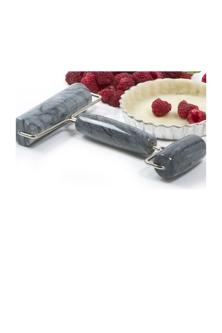 Marble Pastry and Pizza Roller, Alternate, color, Gray