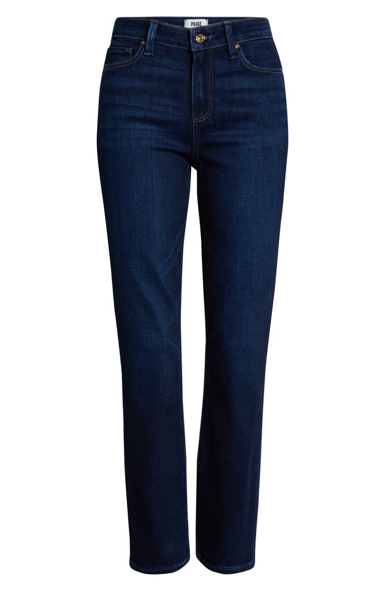 PAIGE Cindy High Waist Ankle Straight Leg Jeans, Alternate, color, Waterloo