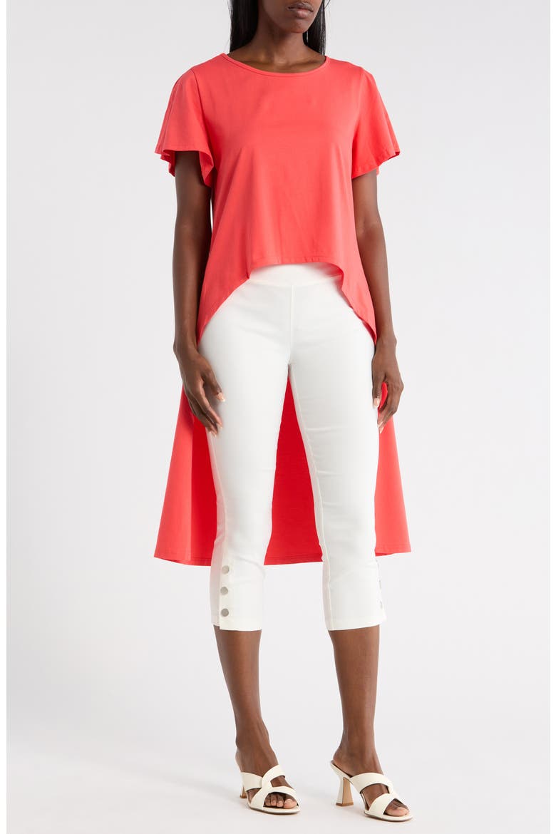 High Low Tunic, Main, color, CORAL