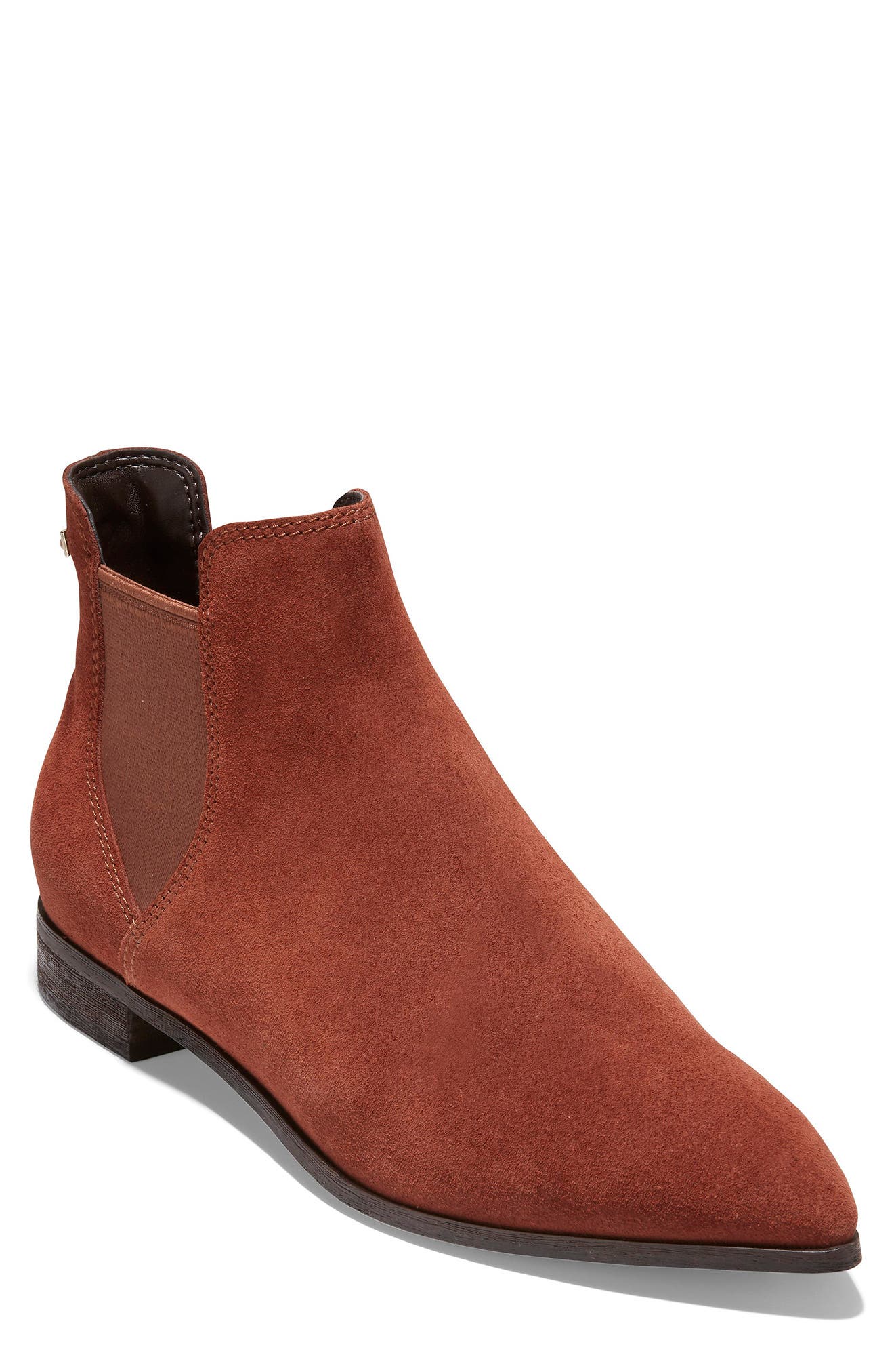 Cole Haan Hara Suede Chelsea Boot (Women) | Nordstromrack