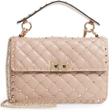 Valentino Garavani Medium Rockstud Matelasse Quilted Leather Shoulder Bag Nordstrom