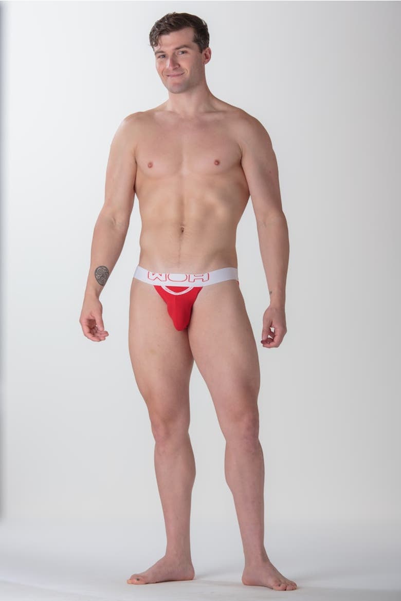Sexy Fun Tanga Briefs, Alternate, color, Red