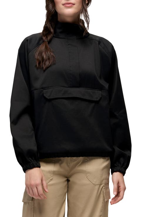 Stretch Zion Half Zip Popover