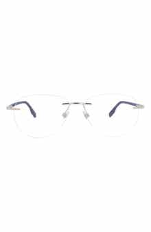 Montblanc 56mm Rimless Square Optical Glasses