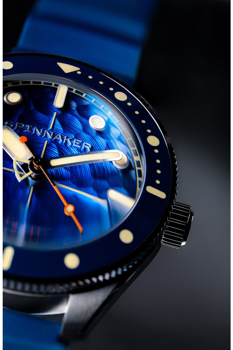 Challenger Automatic Bracelet Watch, 42mm, Alternate, color, BLUE
