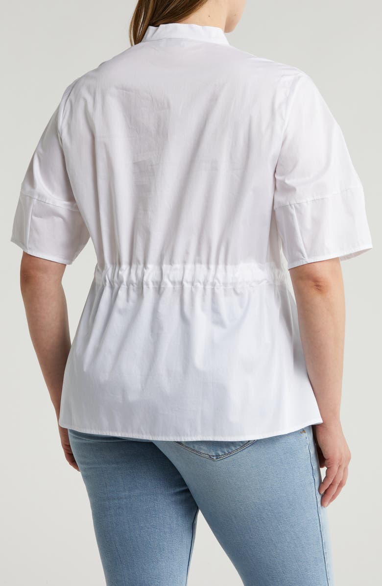 HARSHMAN Nina Tie Waist Cotton Top, Alternate, color, 